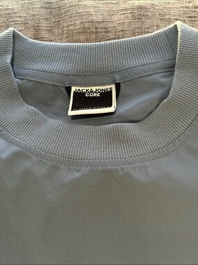 Jack & Jones Core Men’s Crewneck Sweater in Slate Blue-Gray size M